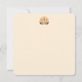 Geloof vieren met oogst – Inspirerende kunst Kaart (Achterkant)