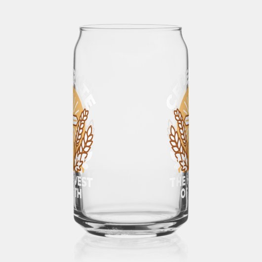 Geloof vieren met oogsten – Inspirerend kunst Blikvorm Glas (Links)