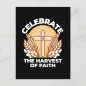 Geloof vieren met oogsten – Inspirerend kunst Briefkaart (Voorkant)