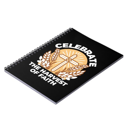 Geloof vieren met oogsten – Inspirerend kunst Notitieboek (Linkerzijde)