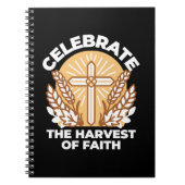 Geloof vieren met oogsten – Inspirerend kunst Notitieboek (Voorkant)