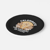 Geloof vieren met oogsten – Inspirerend kunst Papieren Bordje (Gekanteld)