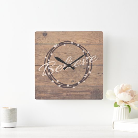 Geloof Vierkante Klok (Huis)