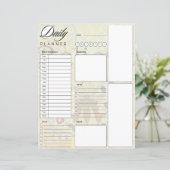 Geloof vintage vlinder dagelijkse planner (Staand voorkant)