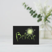 Geloof Visitekaartje (Staand voorkant)