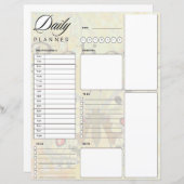 Geloof  vlinder dagelijkse planner (Voorkant / Achterkant)