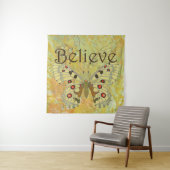 Geloof  vlinder wandkleed (In situ)