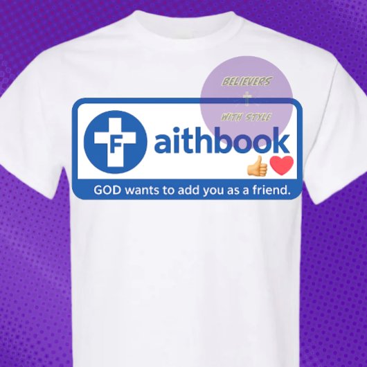Geloof - Vriend - Christelijk T-shirt