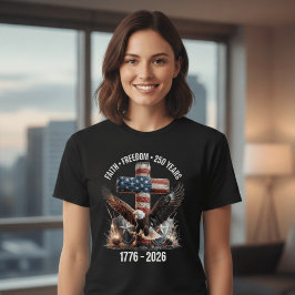 Geloof Vrijheid 250 Jaar | Amerika 1776–2026 Patri T-shirt