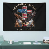 Geloof Vrijheid 250 Jaar Spandoek (Beurs)