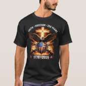 Geloof, Vrijheid & 250 Jaar T-shirt (Voorkant)