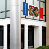 Geloof & Vrijheid Adelaar Tribuut Spandoek (Buitenkant Gebouw)