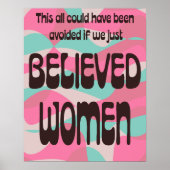 Geloof vrouwen poster (Voorkant)
