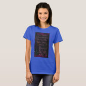 geloof, vrouwen, schoonheid t-shirt (Voorkant volledig)