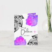 Geloof Wenskaart, klein, 4 x 5,6 inch gevouwen Kaart (Voorkant)