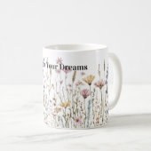 Geloof Wilde Bloemen Koffiemok (Voorkant rechts)