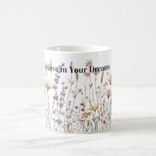 Geloof Wilde Bloemen Koffiemok