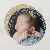 Geloof - Wreath Feestdagenkaart (Voorkant / Achterkant)