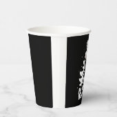 Geloof Yeti Bigfoot Sasquatch Kerstkerstkerstkerst Papieren Bekers (Rechts)