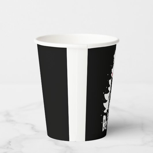 Geloof Yeti Bigfoot Sasquatch Kerstkerstkerstkerst Papieren Bekers (Rechts)