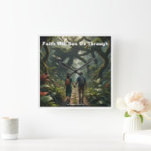 Geloof zal ons door de wandklok zien (Huis)