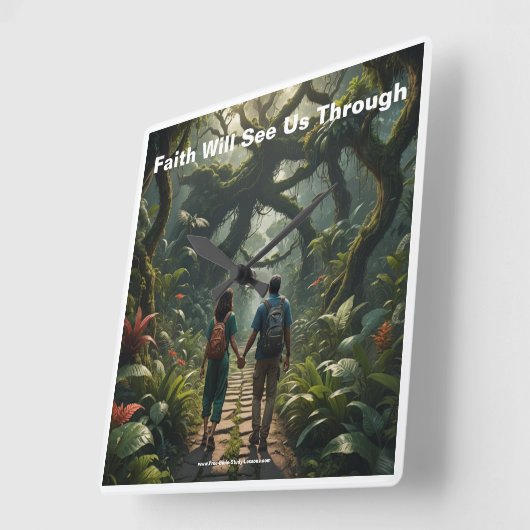 Geloof zal ons door de wandklok zien (Hoek)