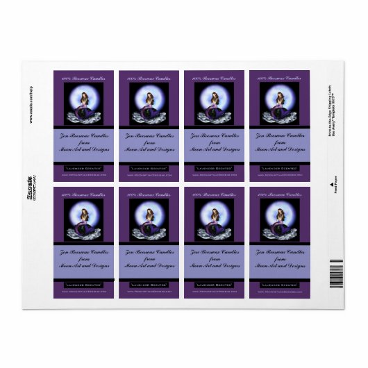 Geloof Zeemeermin Craft of Wijn Label 2 (Full Sheet)