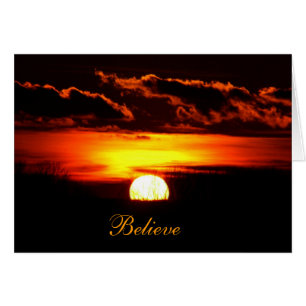 Geloof zonsopgang