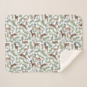 Geloofd Dearly Baby Sherpa Deken (Voorkant (horizontaal))