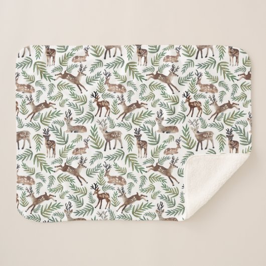 Geloofd Dearly Baby Sherpa Deken (Voorkant (horizontaal))