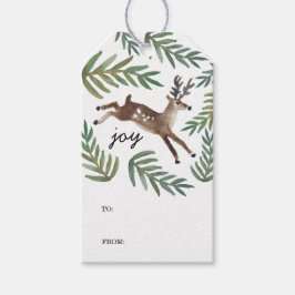 Geloofd Dearly Cadeaulabel