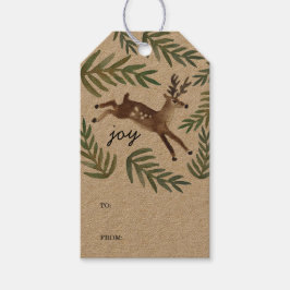 Geloofd Dearly Cadeaulabel