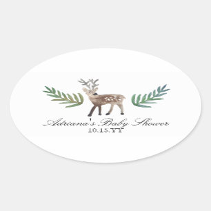 Geloofd Ovale Sticker