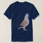 Geloofde duiven blijven Coo 2 T-shirt (Design voorkant)