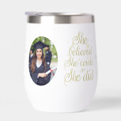 Geloofde dus ze deed Inspirerend Afstuderen cadeau (Rechts)