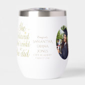 Geloofde dus ze deed Inspirerend Afstuderen cadeau (Voorkant)