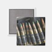 Geloofde kogels voor een M-249-kraampautomatische  Magneet (Voorkant / Achterkant)