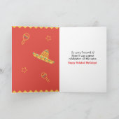 Geloofde verjaardag, grappig, het is NACHO Birthda Kaart (Binnen)