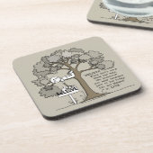 GELOOFEN OM TE LEVEN BIER ONDERZETTER (Linkerzijde)