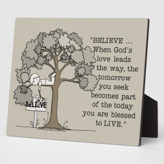 GELOOFEN OM TE LEVEN FOTOPLAAT (Zijkant)