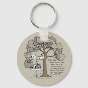 GELOOFEN OM TE LEVEN SLEUTELHANGER