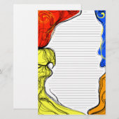 Geloofig - Geleid Briefpapier (Voorkant / Achterkant)
