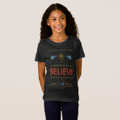 GELOOFLIJK OOME kerstfeestzweet Religieuze Angels T-shirt (Voorkant volledig)