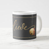 GELOOFLIJK script, Santa JINGLE BELL, Kerstmis Grote Koffiekop (Voorkant rechts)