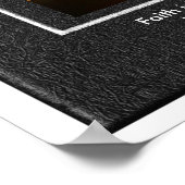 Geloofs citaat - poster (Hoek)