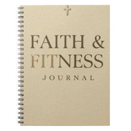 Geloofs- en fitnessjournaal – Christelijk training Notitieboek