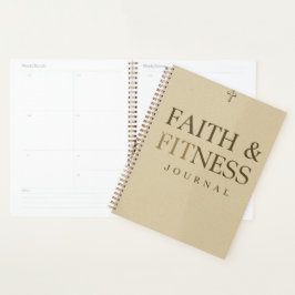 Geloofs- en fitnessjournaal – Christelijk training Planner