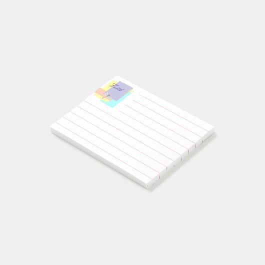 Geloofs libel post-it® notes (Schuin)