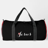 Geloofscadeaus Collectie-Dames Groot Plunjezak (Achterkant)