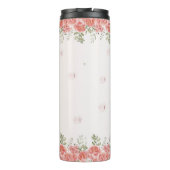 Geloofsgeschenk bloemkruis thermosbeker (Achterkant)